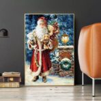 cartel de navidad vintage 2