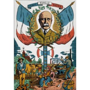 affiche de propagande du gouvernement de vichy