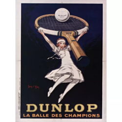 affiche de sport vintage