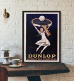 affiche de sport vintage