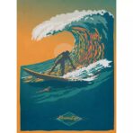 cartel de surf vintage 2