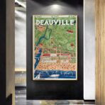 cartel vintage deauville 1