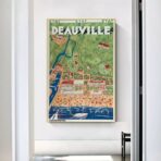 cartel vintage deauville 1