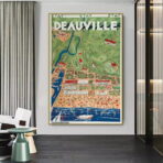 cartel vintage deauville 1
