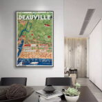 cartel vintage deauville 1