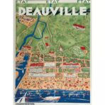 cartel vintage deauville 1