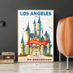 cartel vintage de disney