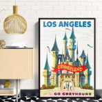 cartel vintage de disney