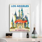cartel vintage de disney