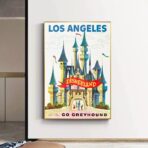 cartel vintage de disney