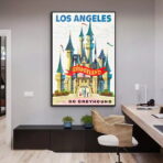 cartel vintage de disney