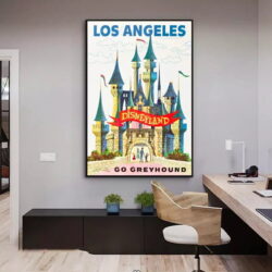 cartel vintage de disney