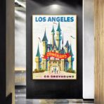 cartel vintage de disney