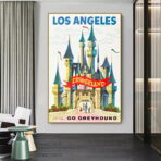 cartel vintage de disney