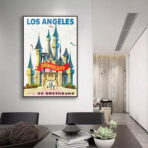cartel vintage de disney