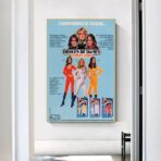 cartel de damas divertidas