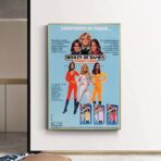 cartel de damas divertidas