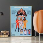 cartel de damas divertidas