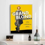 cartel de la pelicula la gran rubia con zapato negro