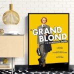 cartel de la pelicula la gran rubia con zapato negro