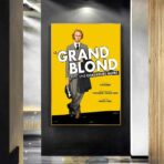cartel de la pelicula la gran rubia con zapato negro