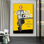 cartel de la pelicula la gran rubia con zapato negro