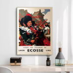 cartel vintage escocia 1