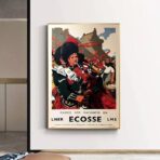 cartel vintage escocia 1