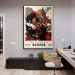cartel vintage escocia 1