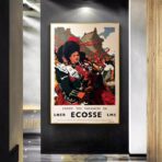 cartel vintage escocia 1