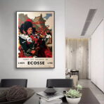 cartel vintage escocia 1