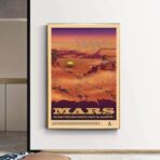 cartel espacial vintage 1