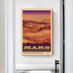 cartel espacial vintage 1