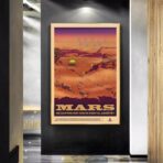 cartel espacial vintage 1