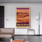 cartel espacial vintage 1