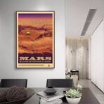 cartel espacial vintage 1