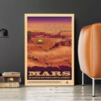 cartel espacial vintage 1