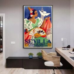 cartel vintage espana 1
