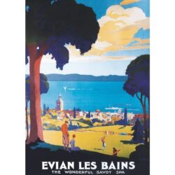 cartel evian les bains