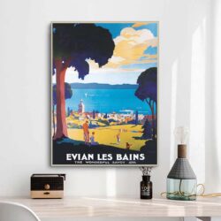 cartel evian les bains