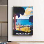 cartel evian les bains