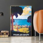 cartel evian les bains