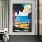 cartel evian les bains