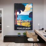 cartel evian les bains