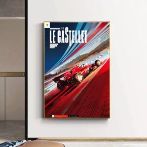 cartel ferrari vintage 1