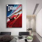 cartel ferrari vintage 1