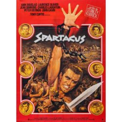 cartel de pelicula espartaco