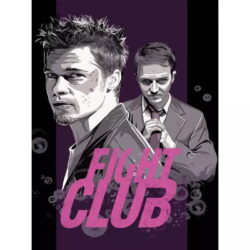 cartel del club de la lucha