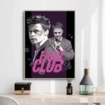 cartel del club de la lucha