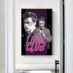 cartel del club de la lucha